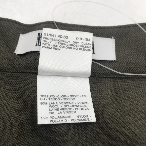 New Max Mara Marella Minimalist Utilitarian Wool Made In Italy Maxi Skirt NWT - Picture 8 of 16